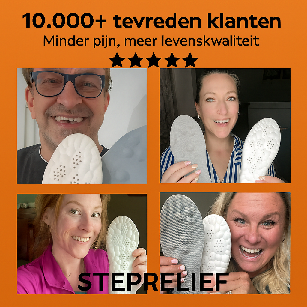 StepRelief™ | Massage Inlegzolen