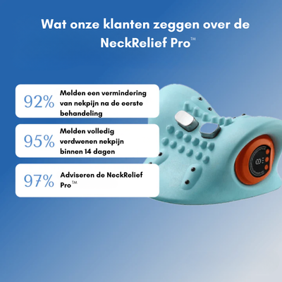 Alorani NeckRelief Pro™ – 4-in-1 Nackenmassager met EMS, Warmte & Stretch