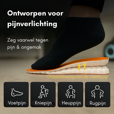 StepRelief™ | Massage Inlegzolen