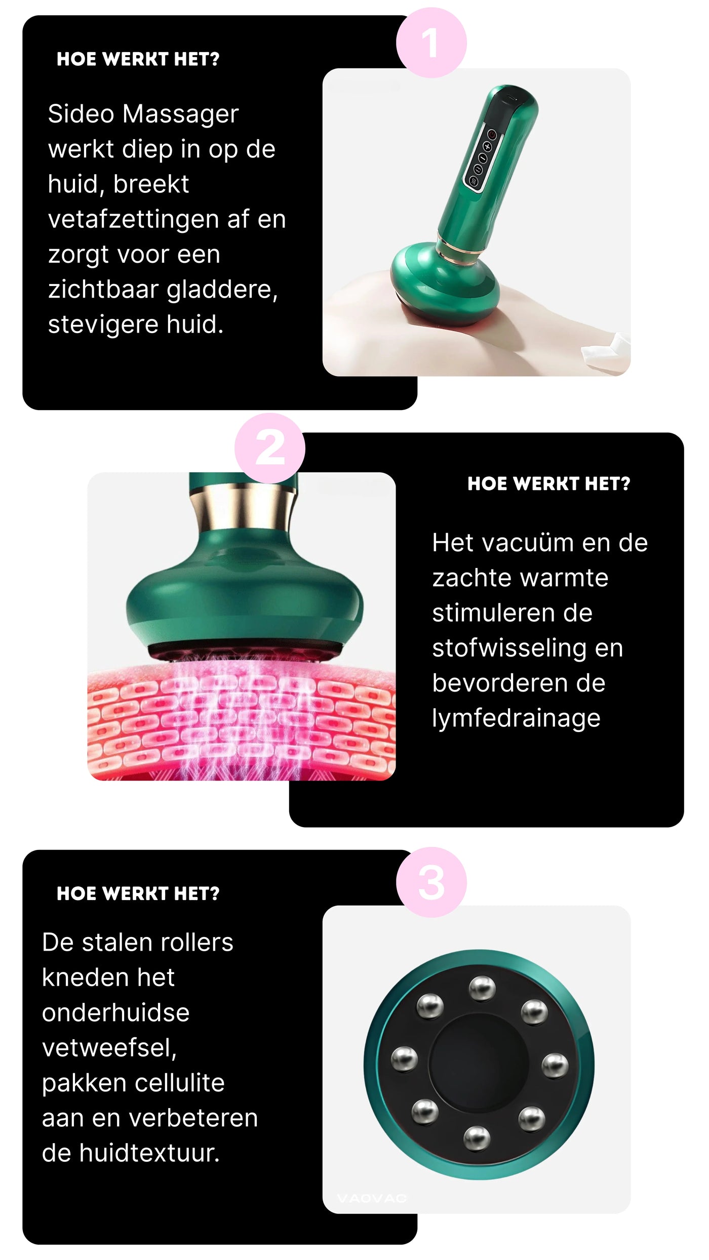 Alorani Cellurelief Pro™ – Cellulitis & Circulatie Massagetool